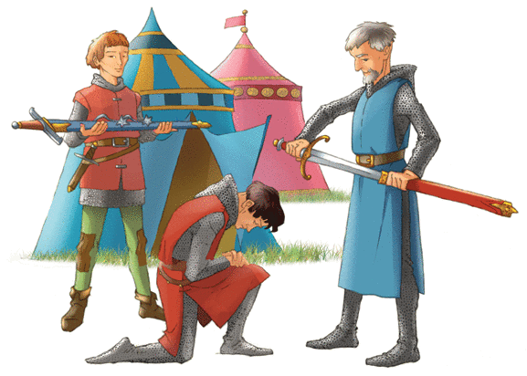 Les chevaliers du Moyen Âge - illustration 2