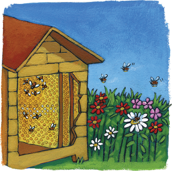 Les abeilles - illustration 1